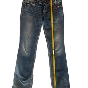 Women’s Silver Suki Mid Slim Boot Cut w32/L33 Dark Jean